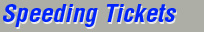 speedig tickets