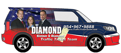 Diamond diamond kistner trafficticketteam car